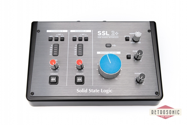 retrosonic - Solid State Logic SSL 2+ 2/4 Audio Interface