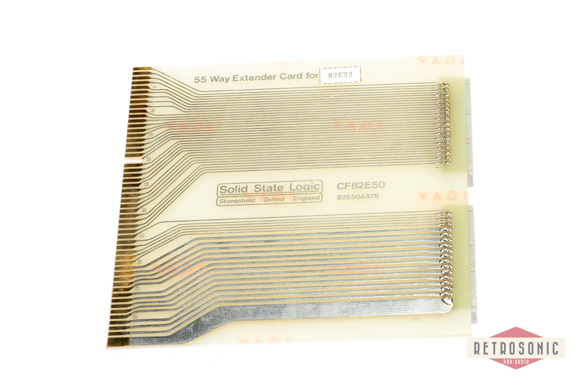 Solid State Logic SSL 4000 55 Way Extender Card for 82E22 CF82E50