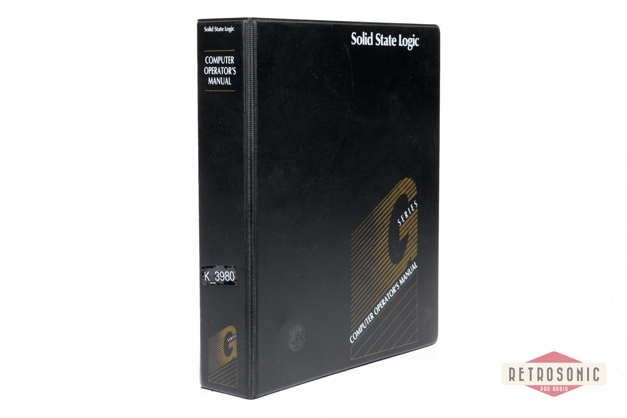 Solid State Logic SSL 4000 G Series Computer Operators Manual 1996