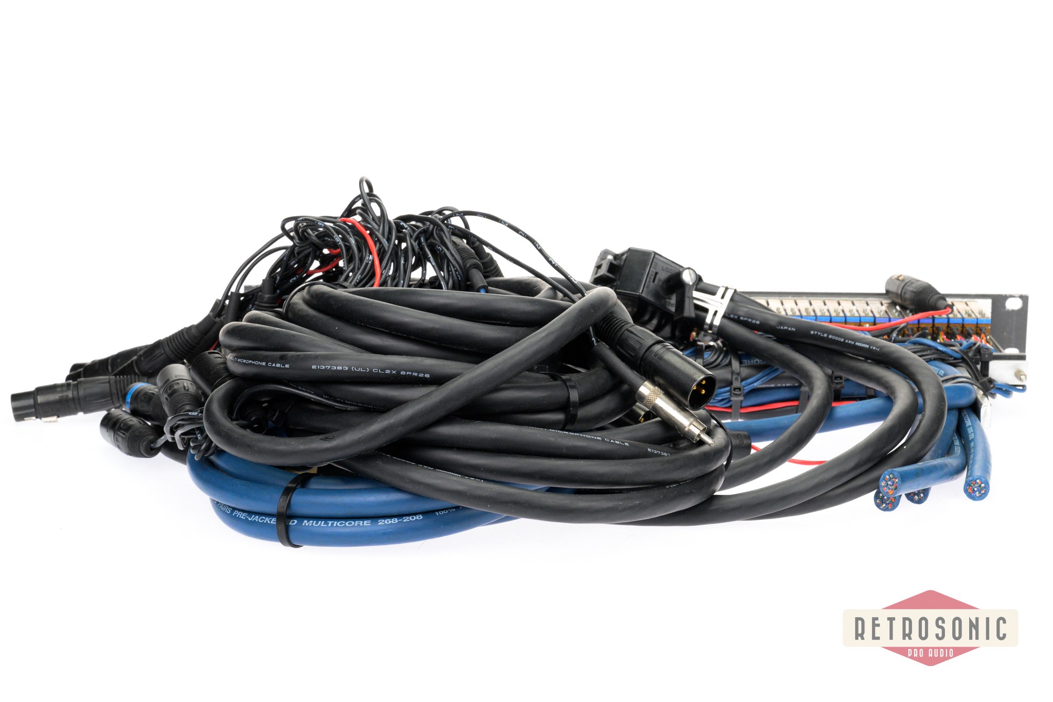 Solid State Logic SSL 4000 Mosess & Mitchell Patcbay with cables & connectors #1