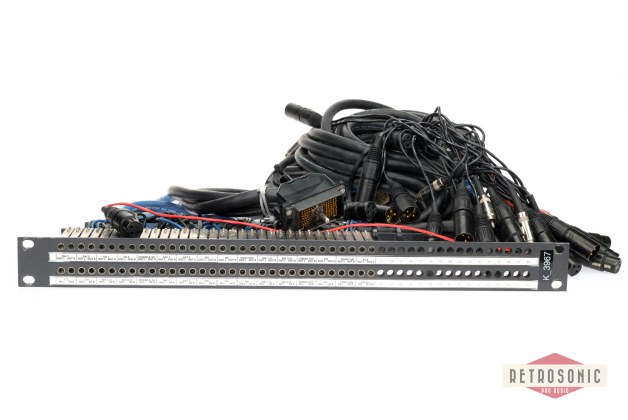 Solid State Logic SSL 4000 Mosess & Mitchell Patcbay with cables & connectors #1