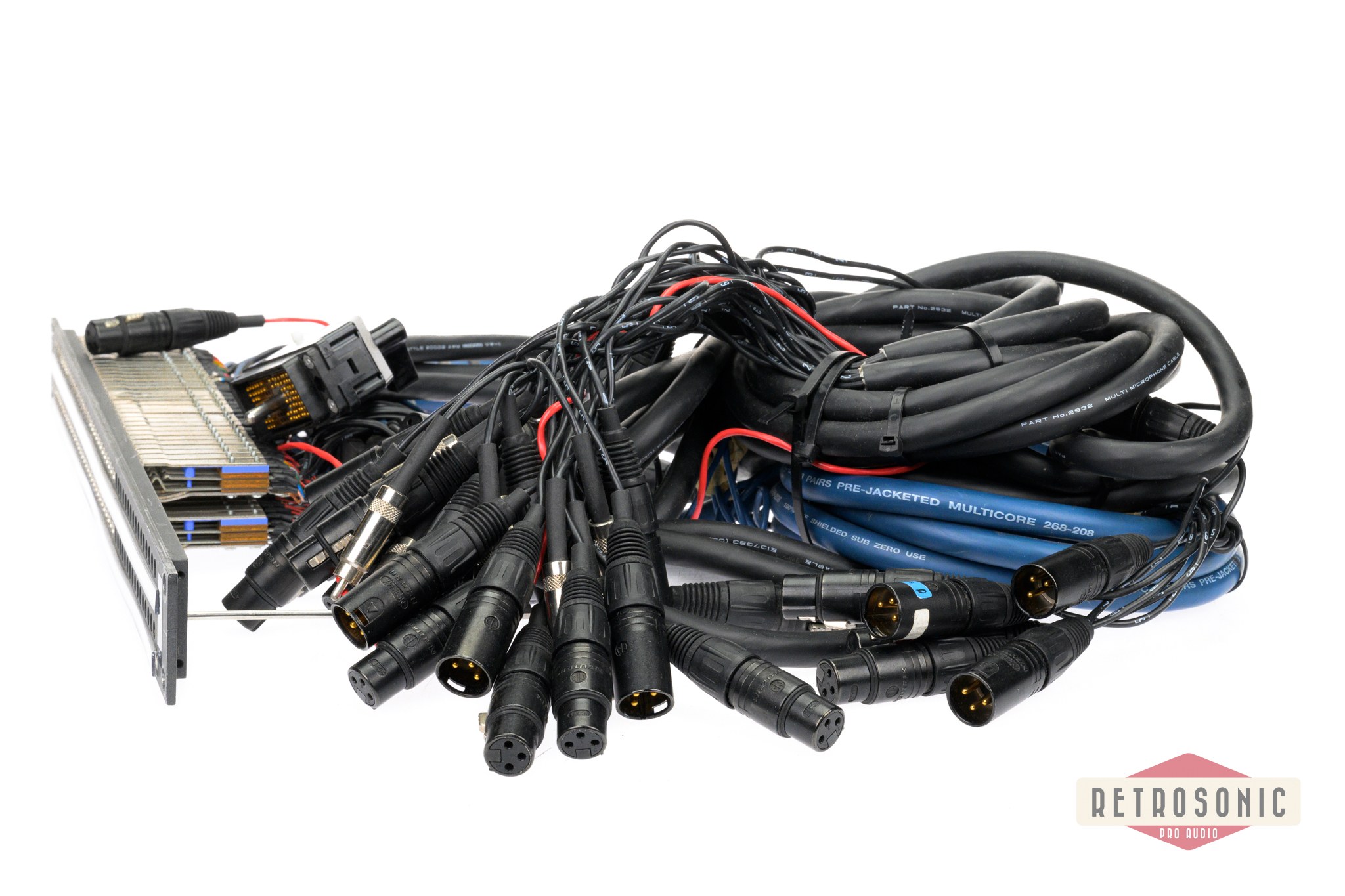 Solid State Logic SSL 4000 Mosess & Mitchell Patchbay with cables & connectors #1