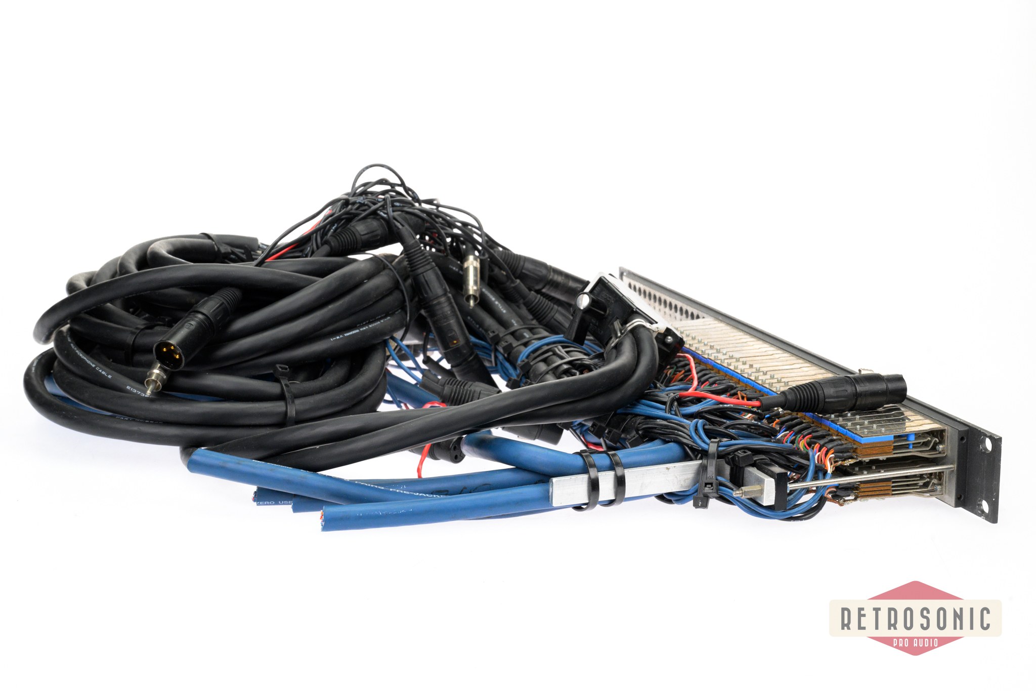 Solid State Logic SSL 4000 Mosess & Mitchell Patchbay with cables & connectors #1