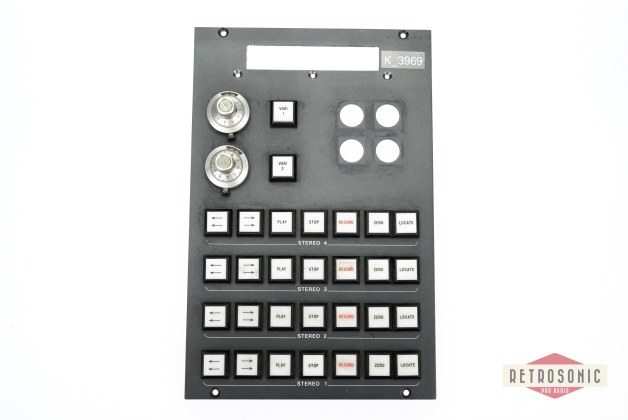 Solid State Logic SSL 4000 Tape Remote Switch Panel. 4 Remotes + 2 Varispeed