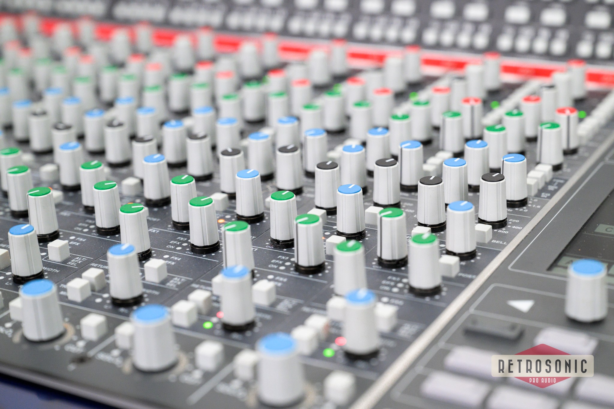 Solid State Logic SSL AWS 948 24-Channel 48-Channel 8-Bus Inline Console with DAW Control #4035