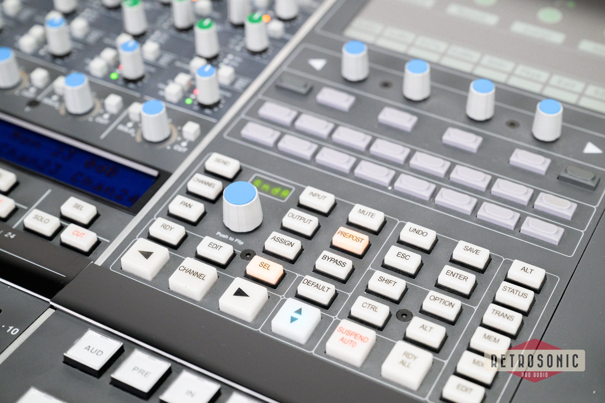 Solid State Logic SSL AWS 948 24-Channel 48-Channel 8-Bus Inline Console with DAW Control #4035