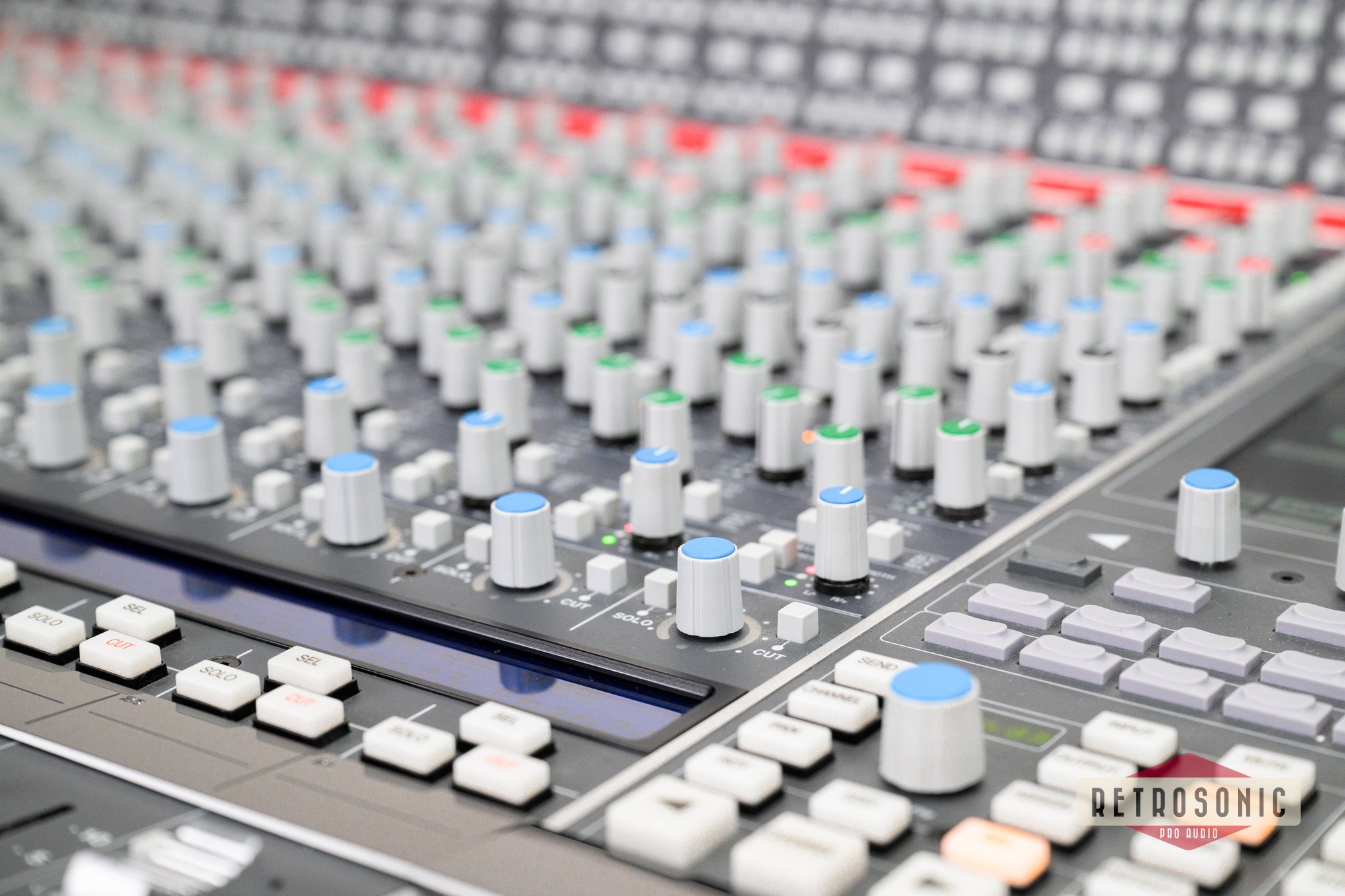 Solid State Logic SSL AWS 948 24-Channel 48-Channel 8-Bus Inline Console with DAW Control #4035
