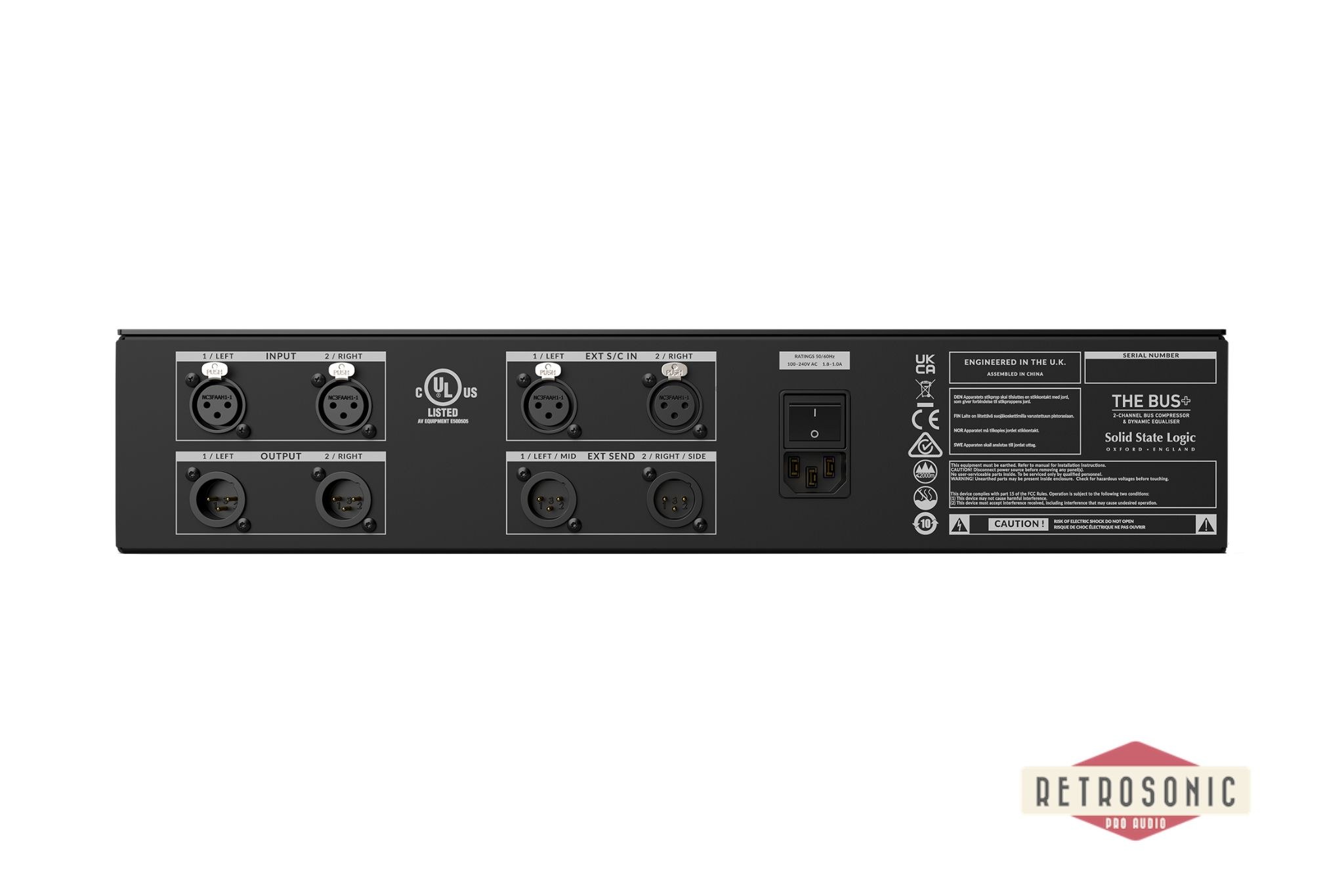 Solid State Logic SSL BUS+ Compressor