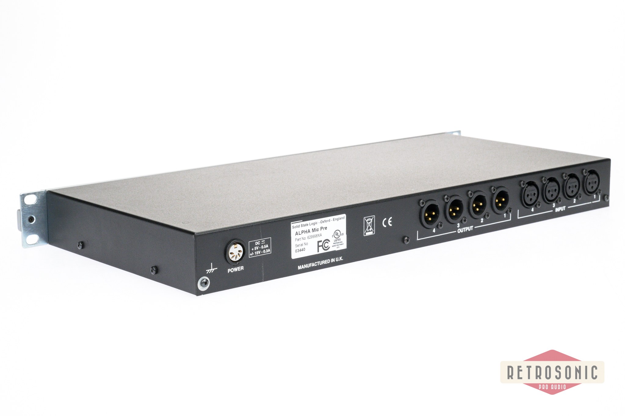 Solid State Logic SSL XLogic Alpha VHD Pre 4-Ch Mic Pre #5