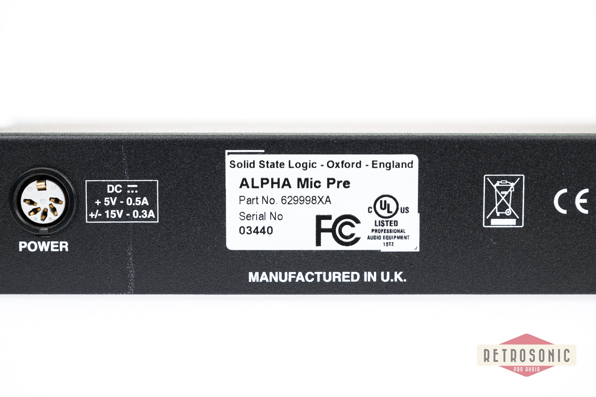 Solid State Logic SSL XLogic Alpha VHD Pre 4-Ch Mic Pre #5