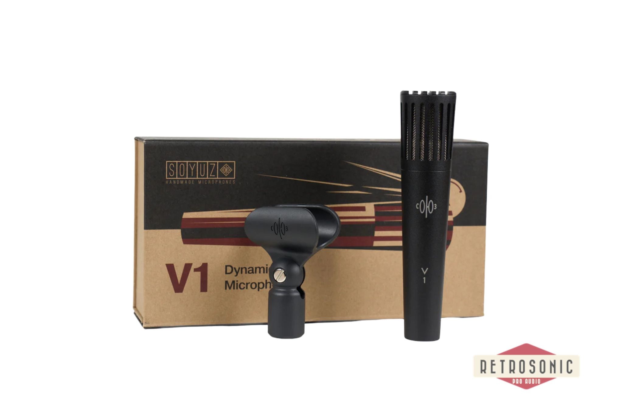 Soyuz V1-B Dynamic Microphone Black