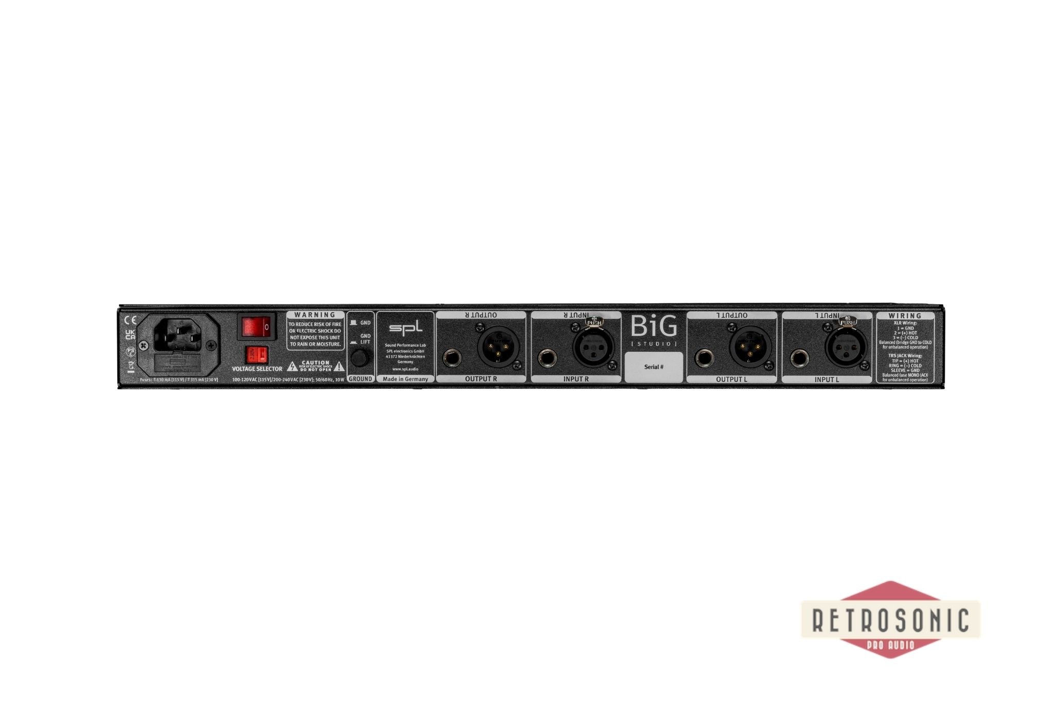 SPL BiG Studio Stereo Image Bigger Maker Rack