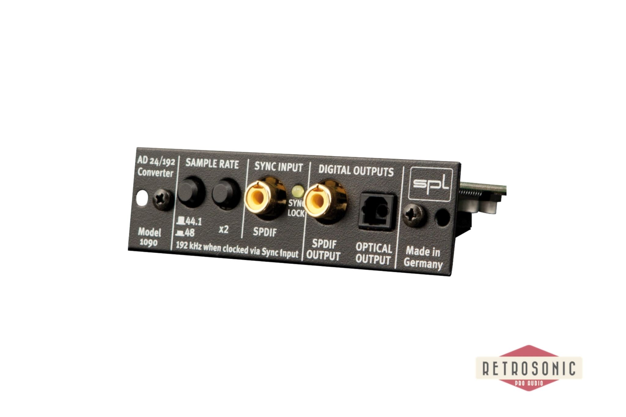 SPL Channel One + ADC192 Channel Strip