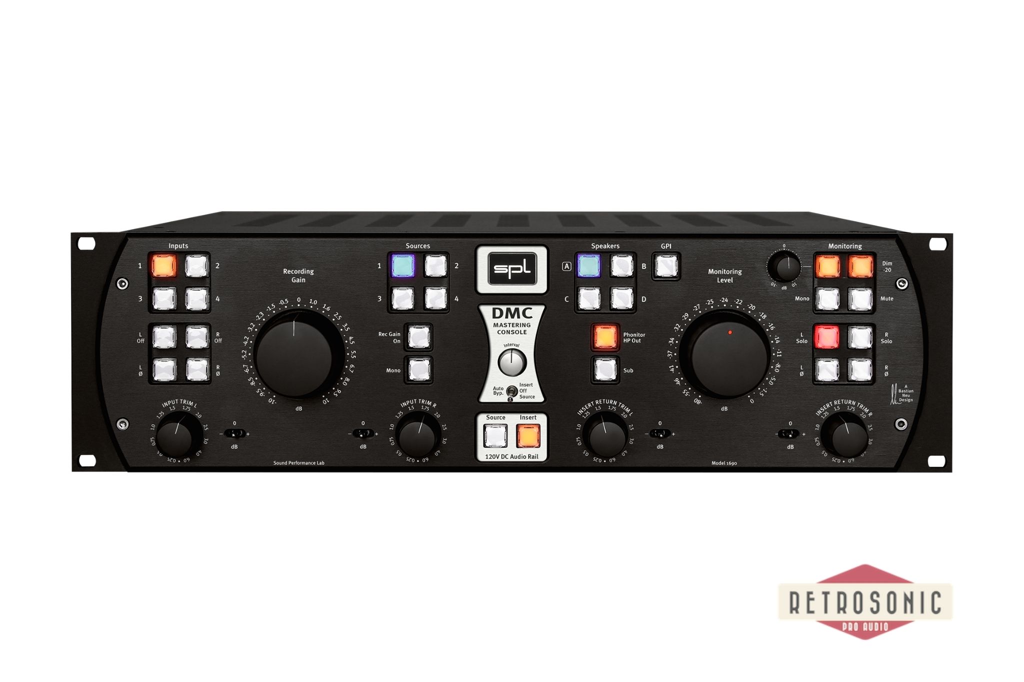 SPL DMC Mastering Console Black