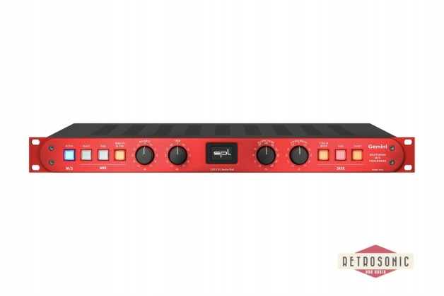 SPL Gemini Mastering M/S Processor Red