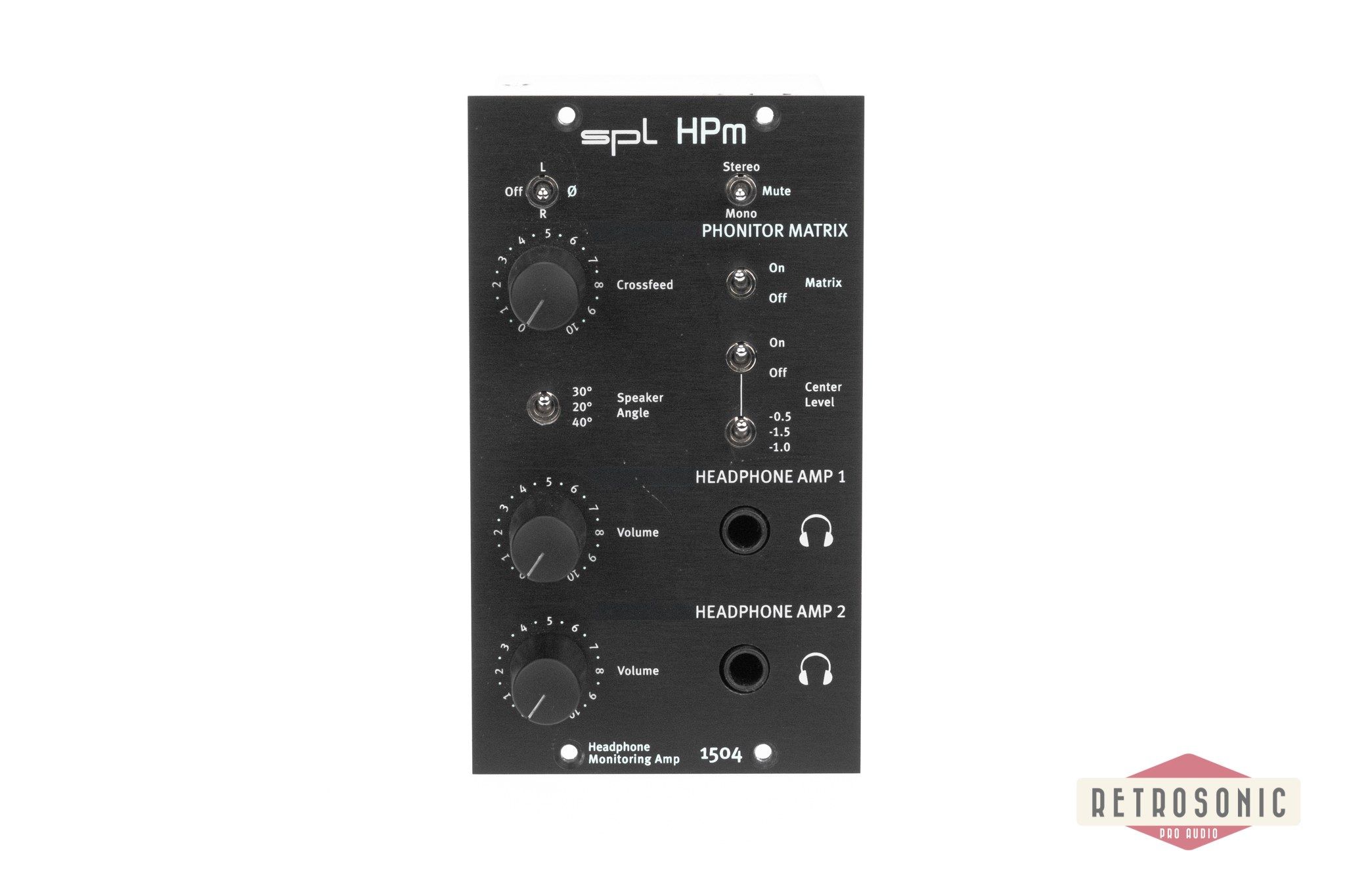 SPL HPm 500 Series Dual Headphone Amplifier