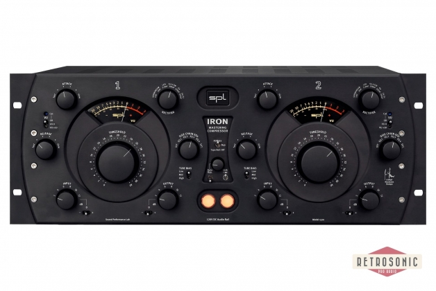 SPL IRON V2 Mastering Compressor All Black