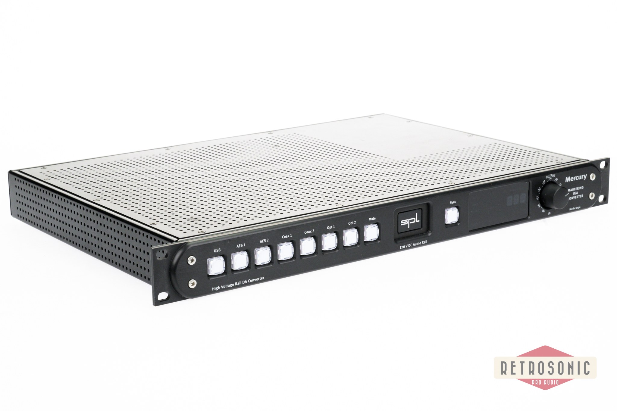 SPL Mercury Black Mastering DA Converter