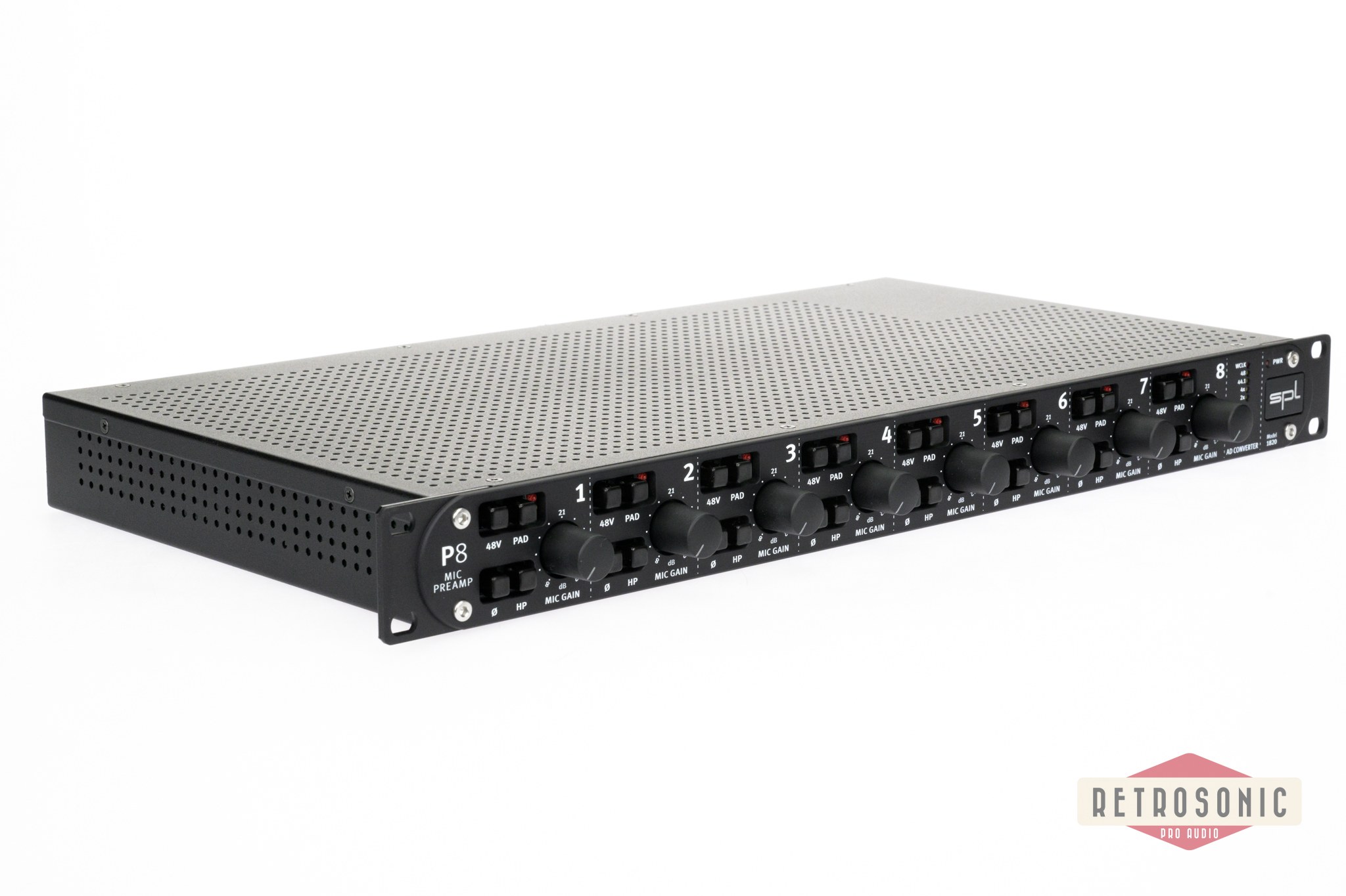 SPL P8 + ADC8 8-Channel Mic Pre AD-Converter