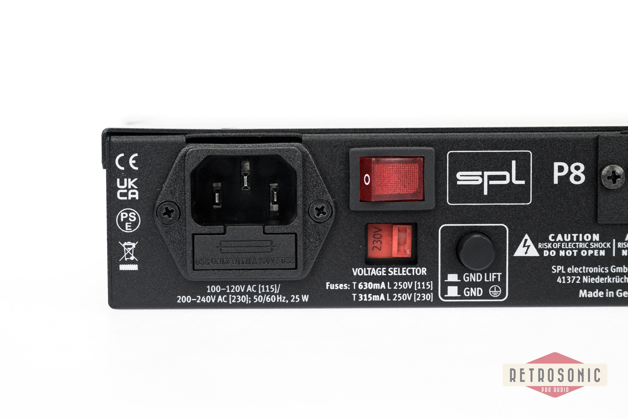 SPL P8 + ADC8 8-Channel Mic Pre AD-Converter