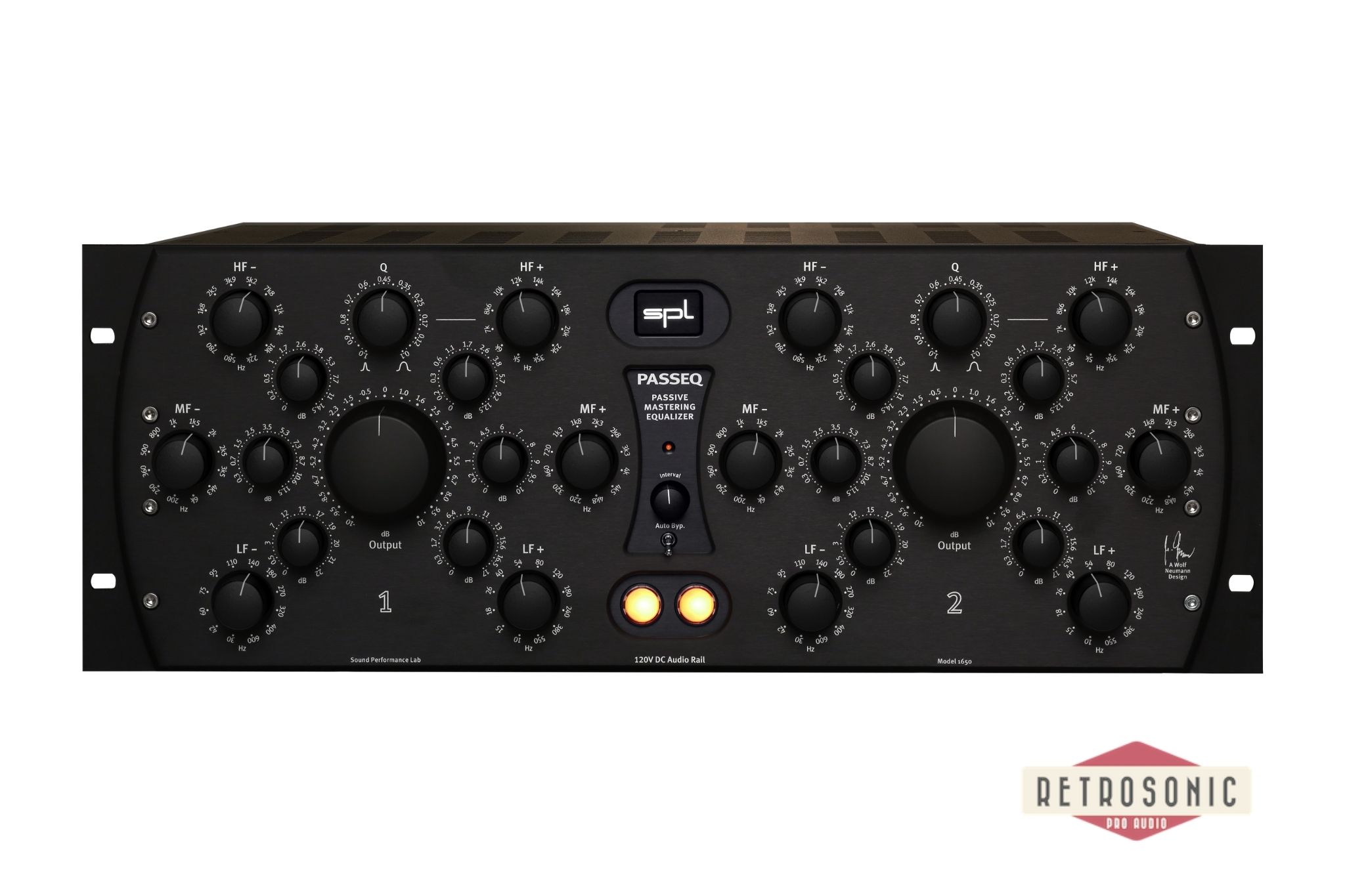 SPL Passeq Mastering Equalizer All Black