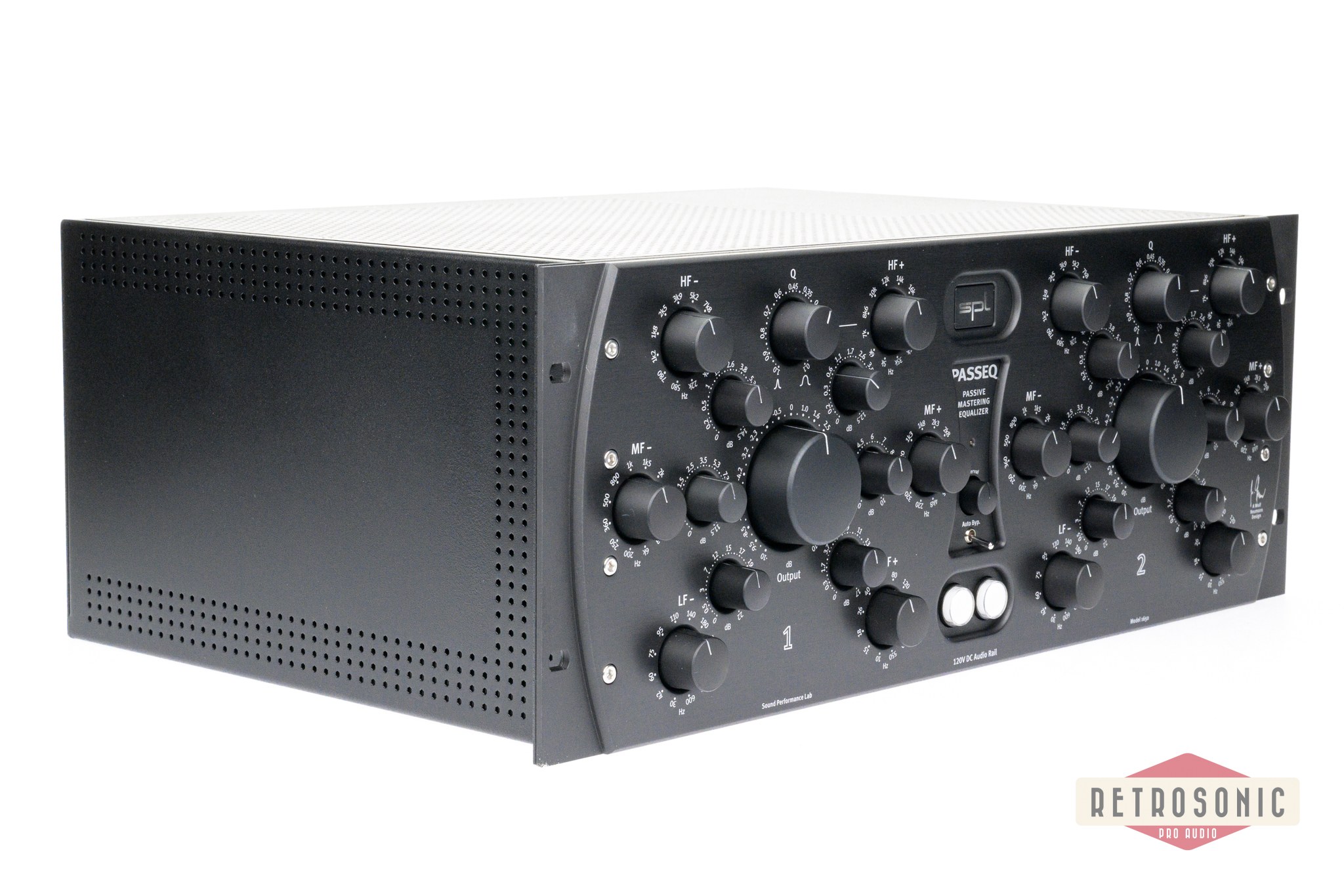 SPL Passeq Mastering Equalizer All Black