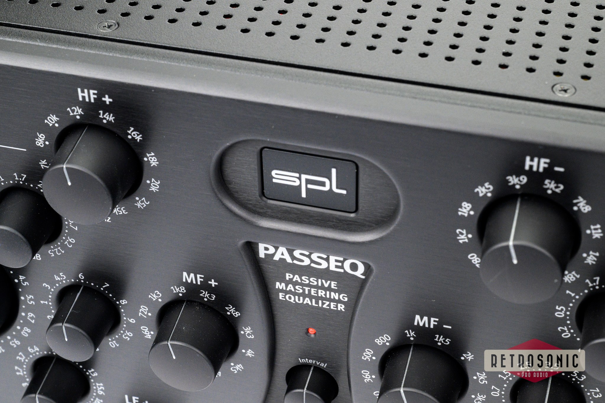 SPL Passeq Mastering Equalizer All Black