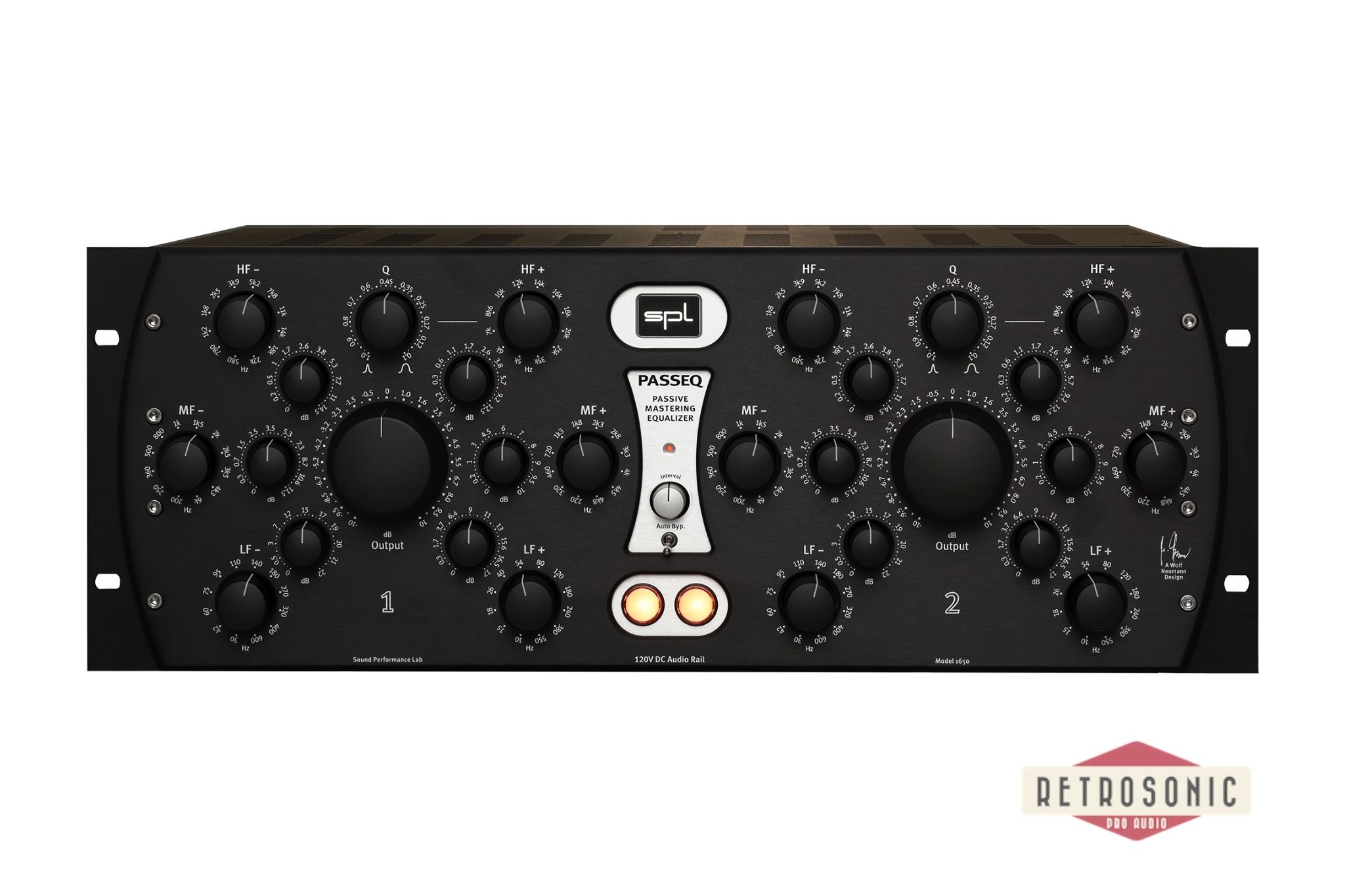 SPL Passeq Mastering Equalizer Black