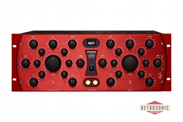 SPL Passeq Mastering Equalizer Red