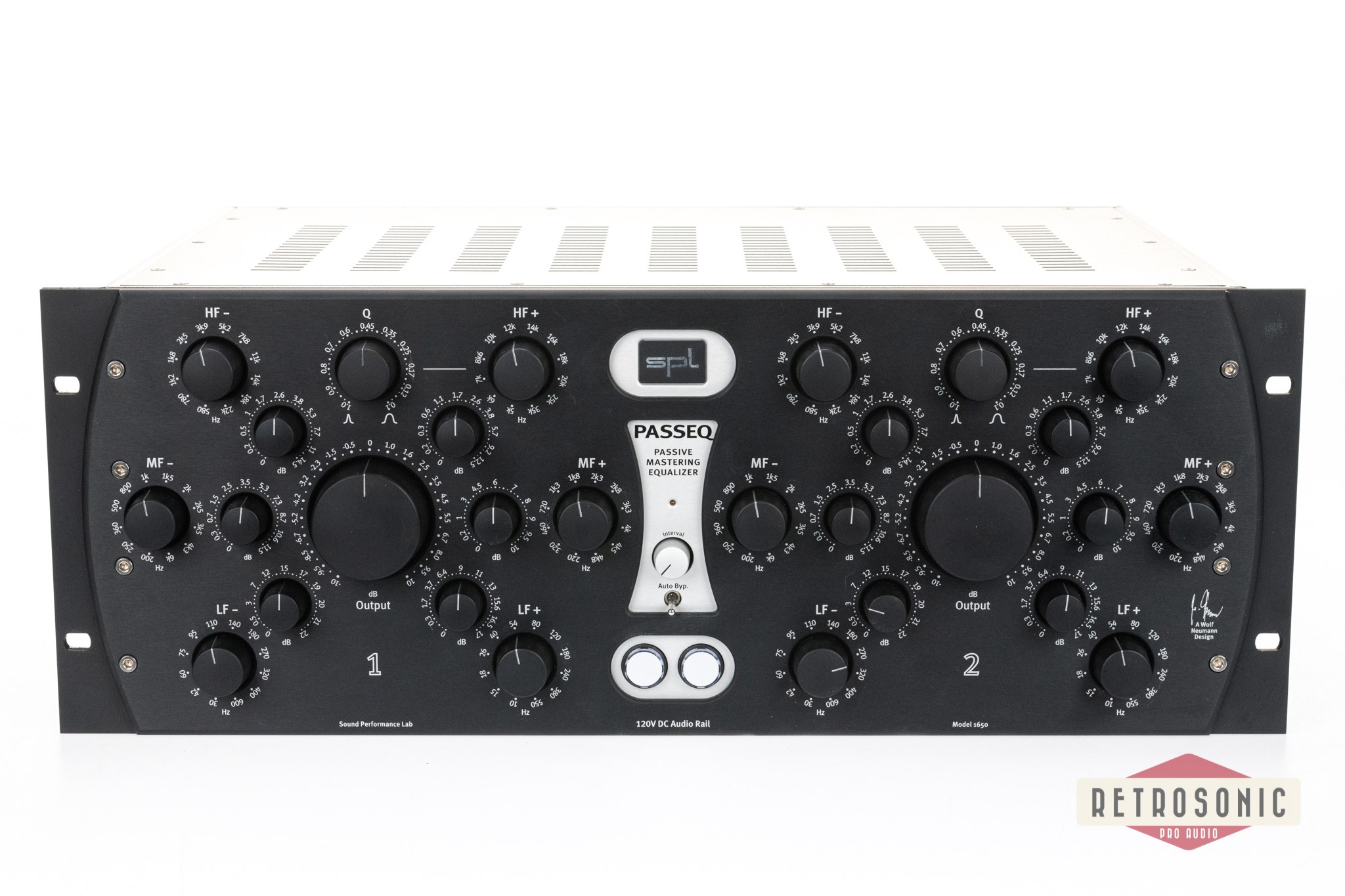 SPL PassEQ Passive Dual-Channel Mastering EQ