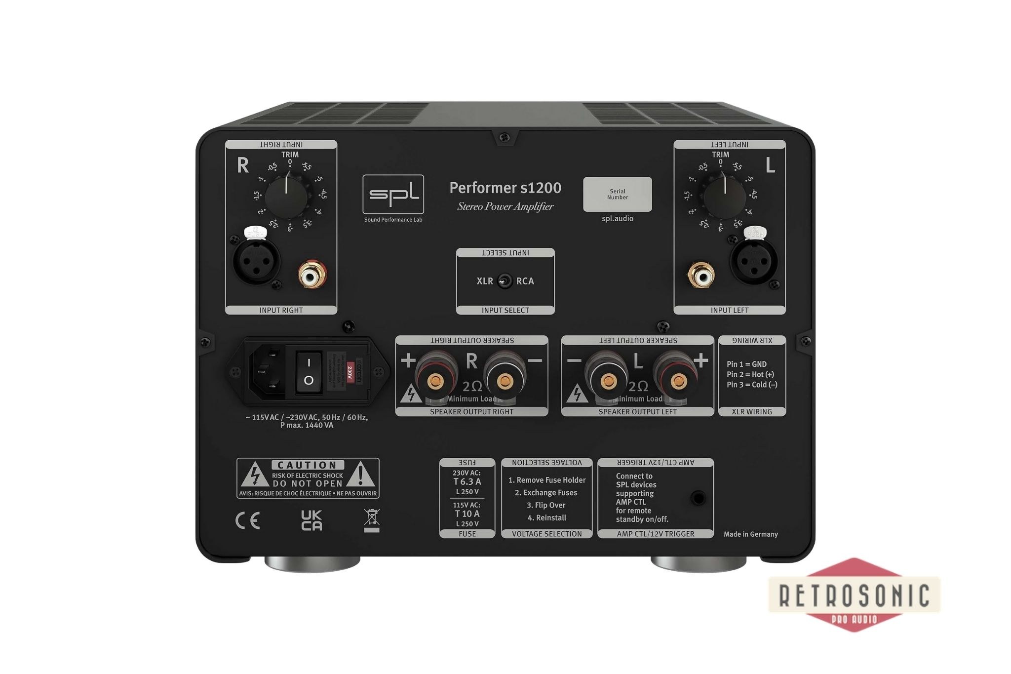 SPL Performer s1200 Black