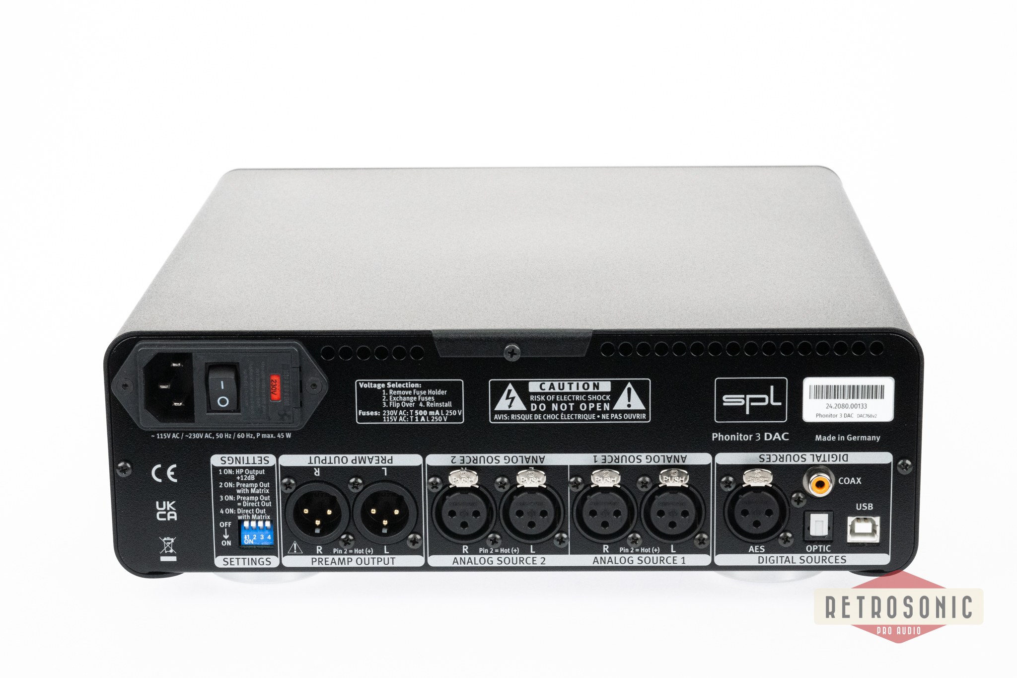 SPL Phonitor 3 DAC