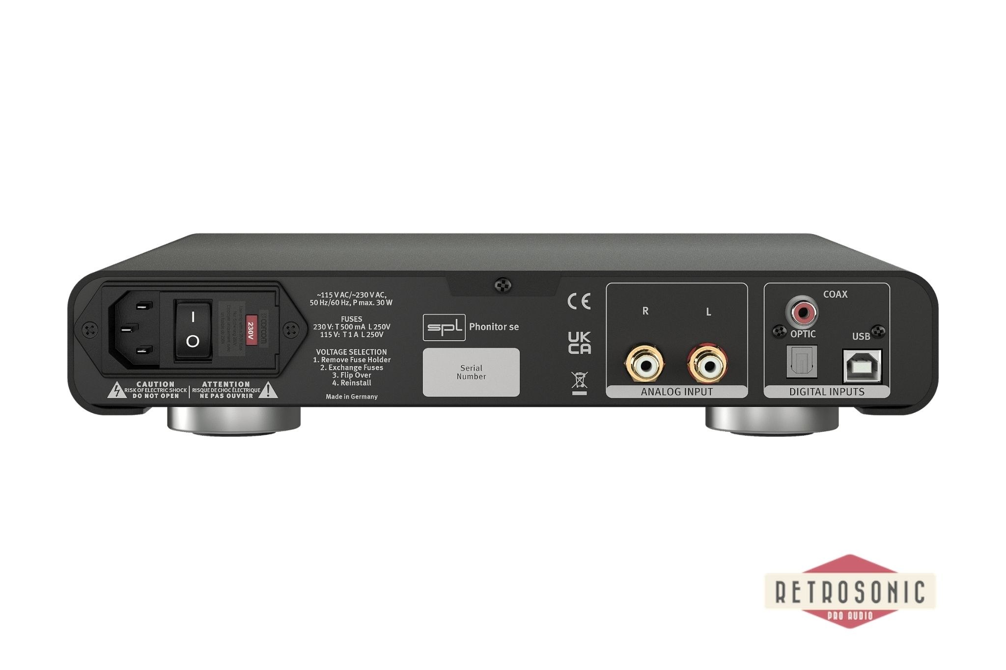 SPL Phonitor se + DAC768xs Black