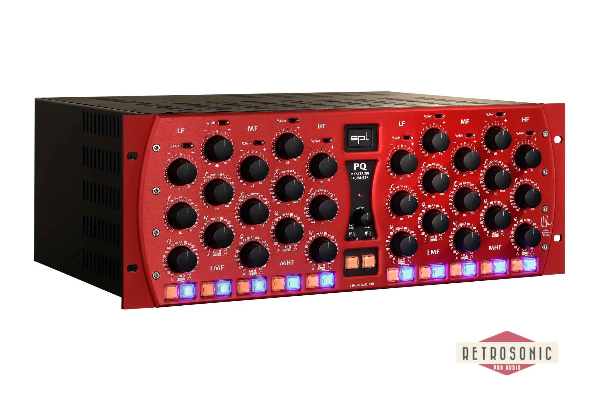 SPL PQ Mastering Equalizer Red