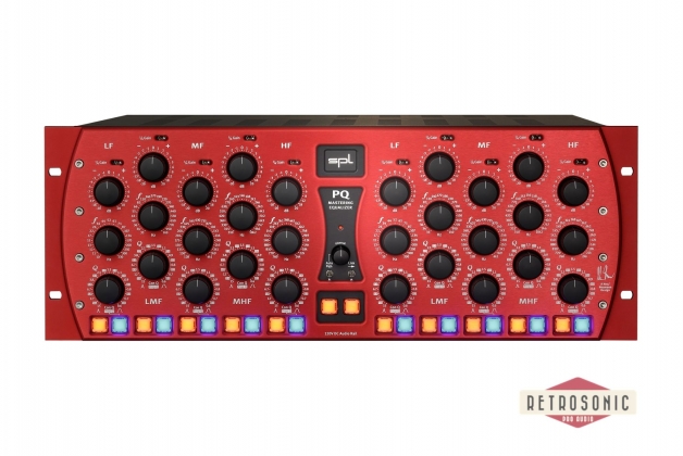 SPL PQ Mastering Equalizer Red