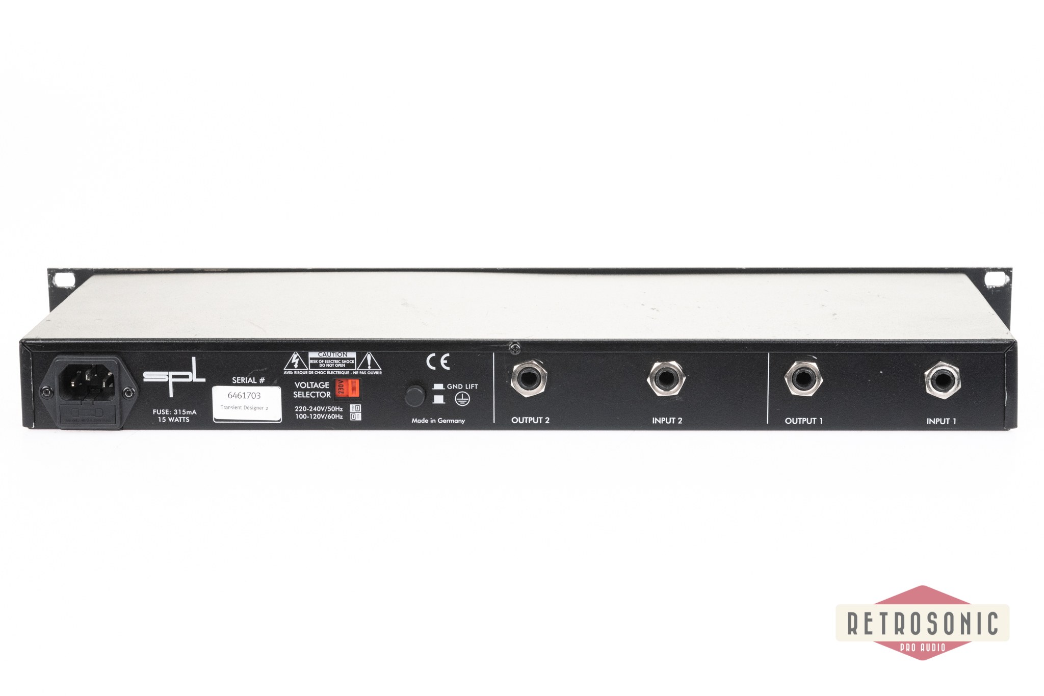 SPL Transient Designer 2 Stereo version Model 9946