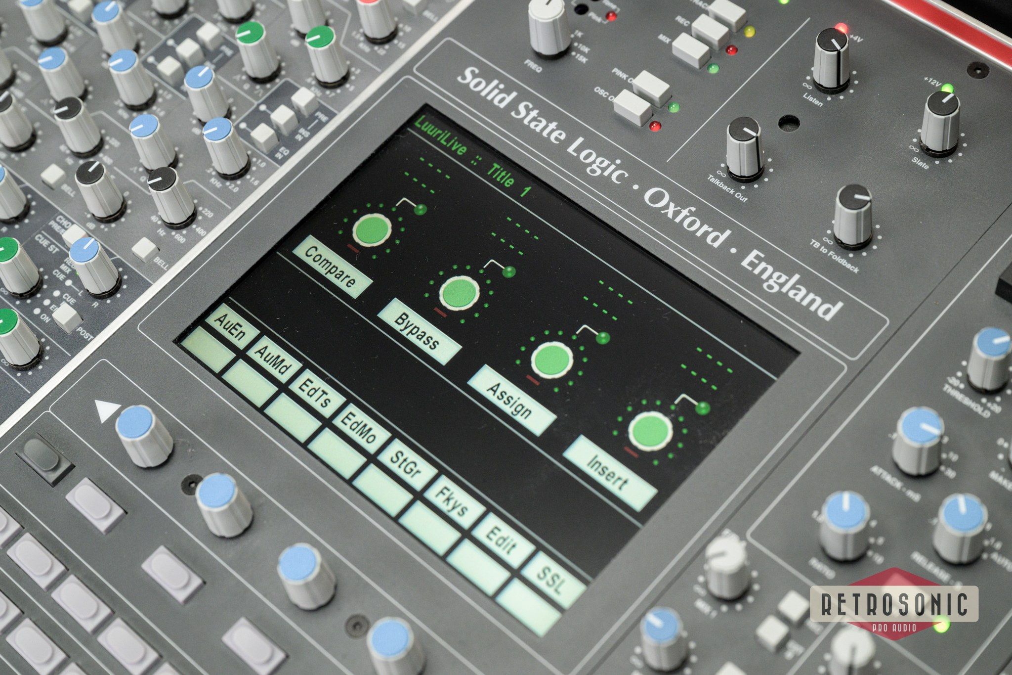 SSL AWS 948 48-Channel Mixing Console
