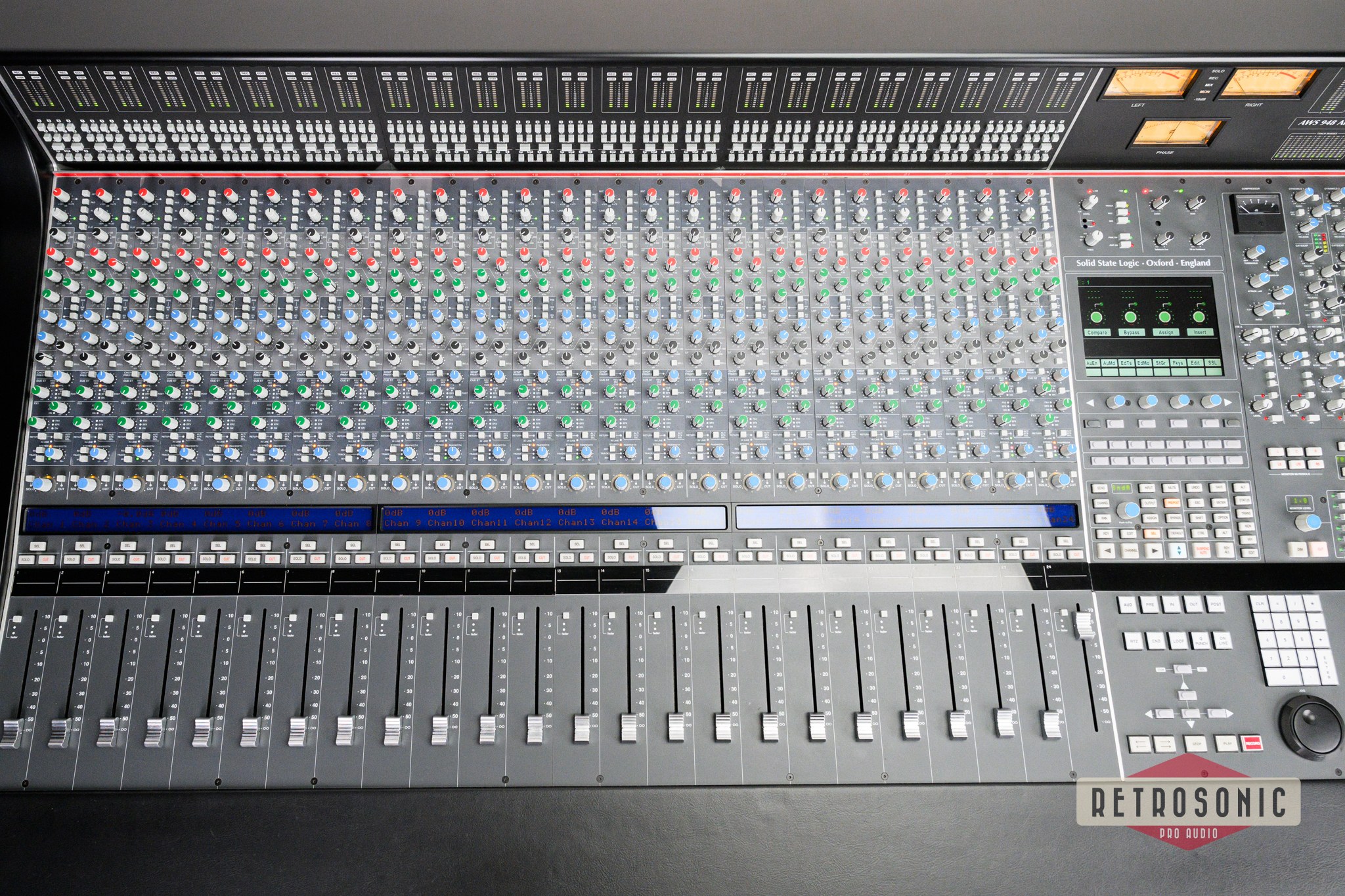 SSL AWS 948 48-Channel Mixing Console #4035