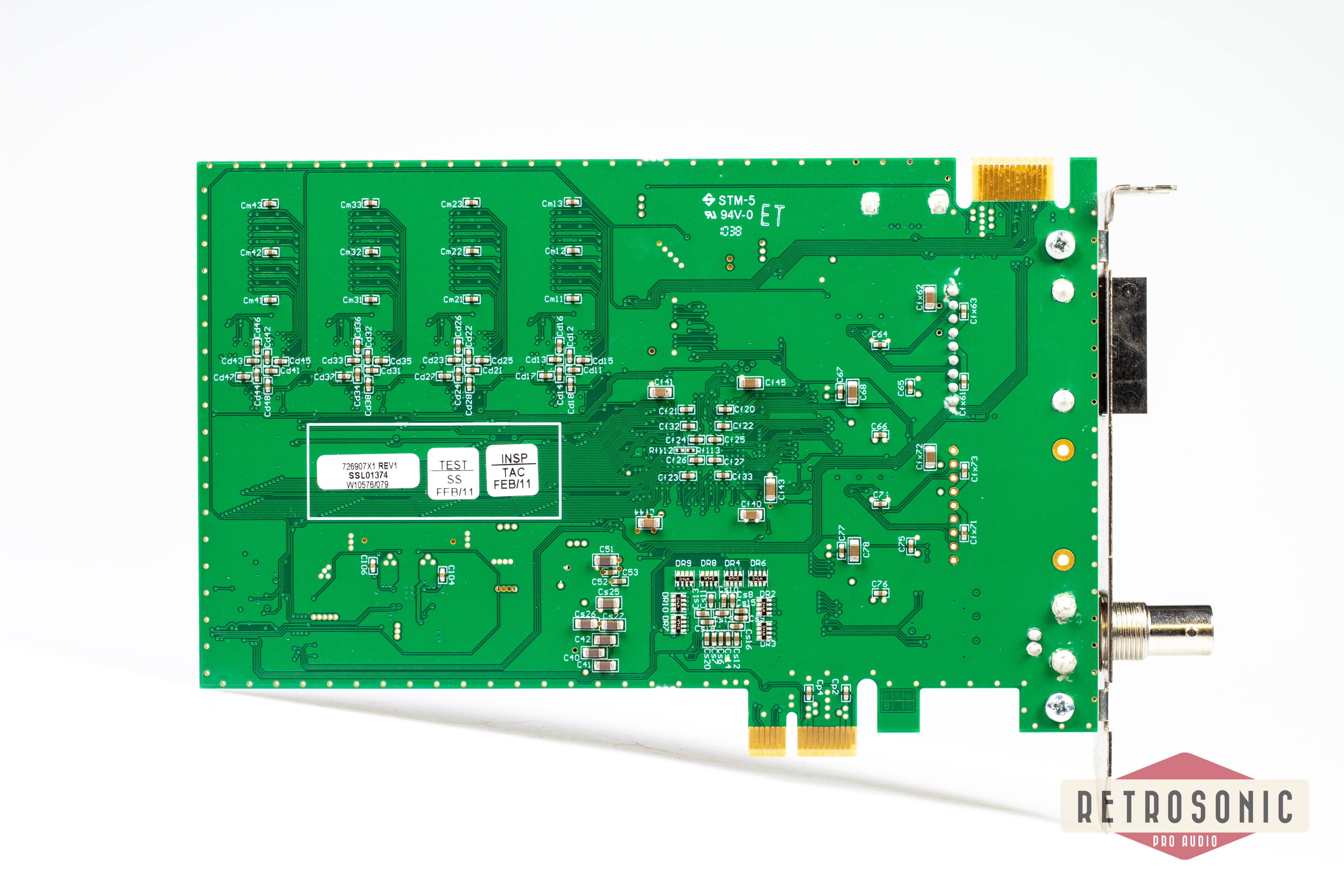 SSL MadiXtreme 64-channel PCIe-MADI card