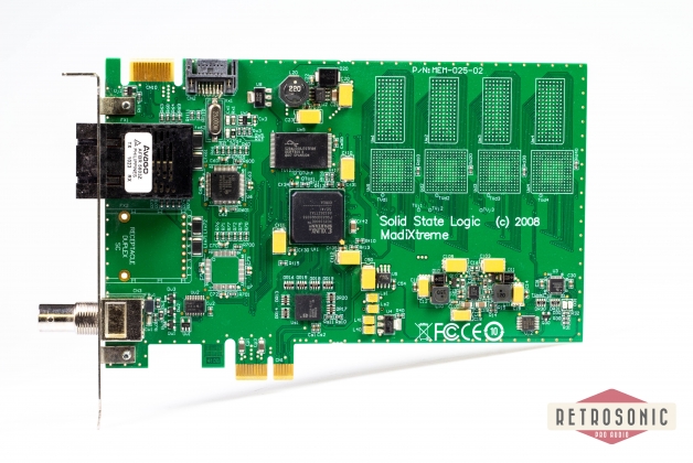 retrosonic - SSL MadiXtreme 64-channel PCIe-MADI card