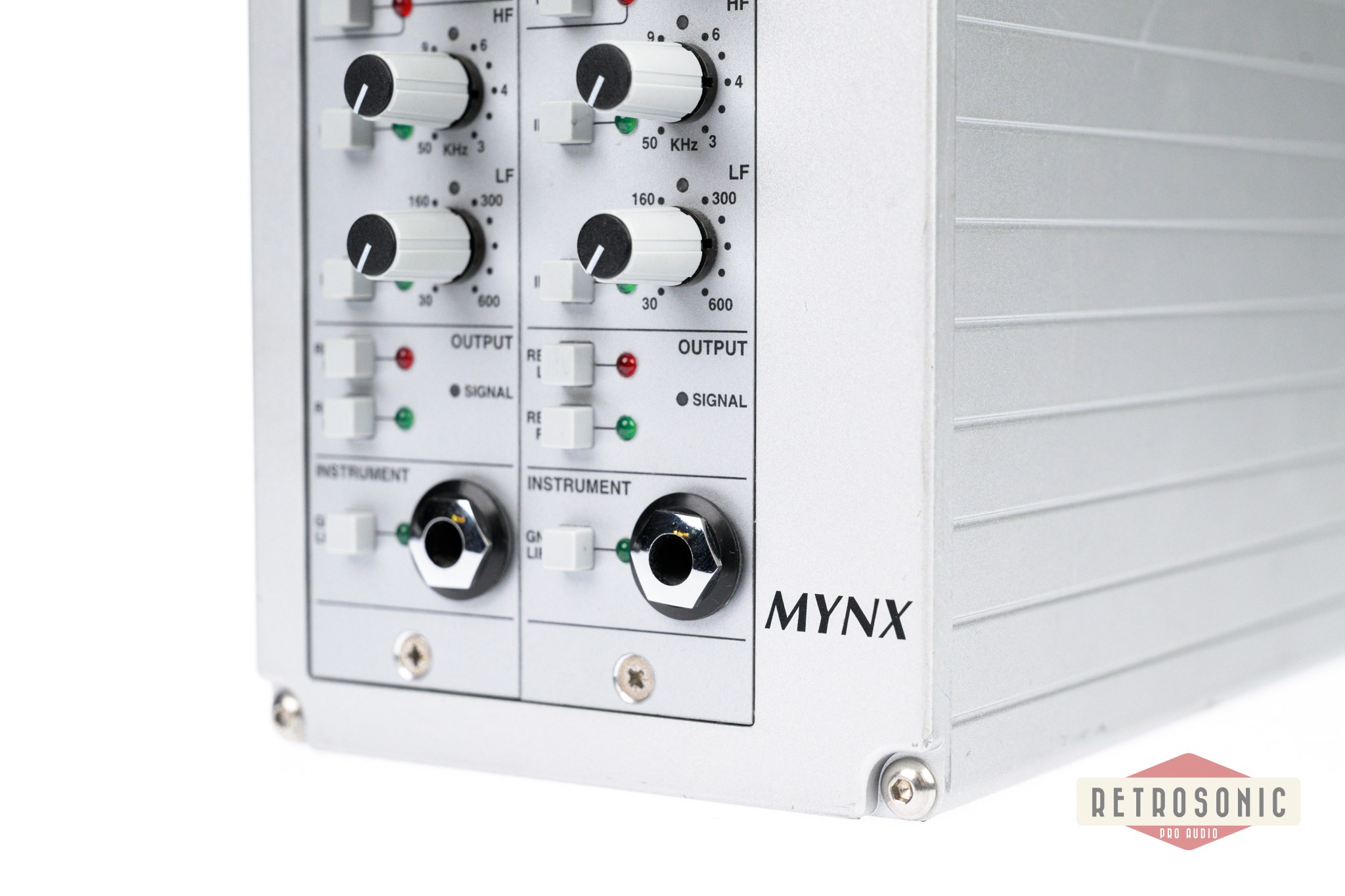 SSL Mynx X-Rack with a pair of XR621 Preamps