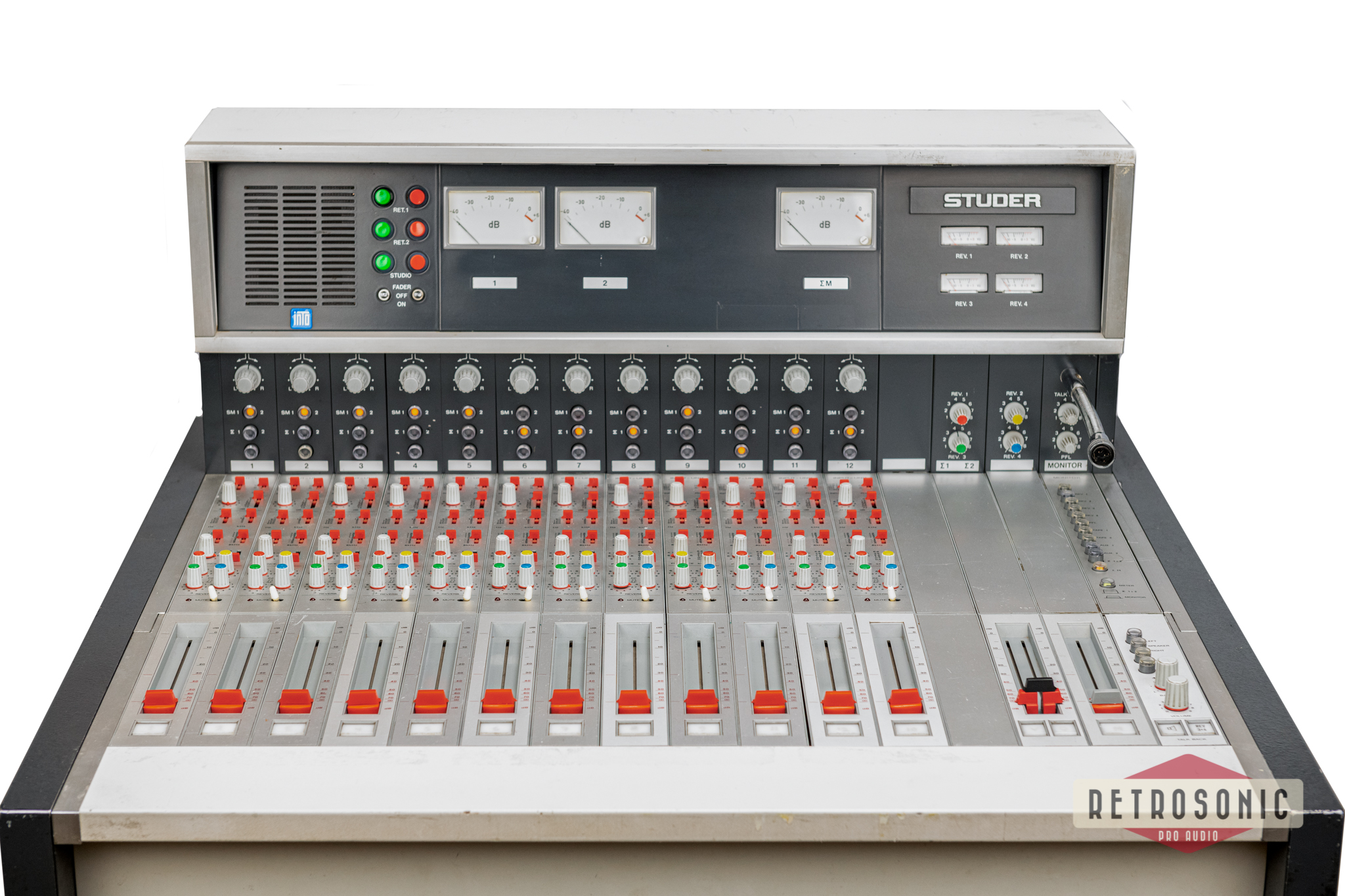 Studer 089 MK3 12/2 Vintage 60s Mixing Console