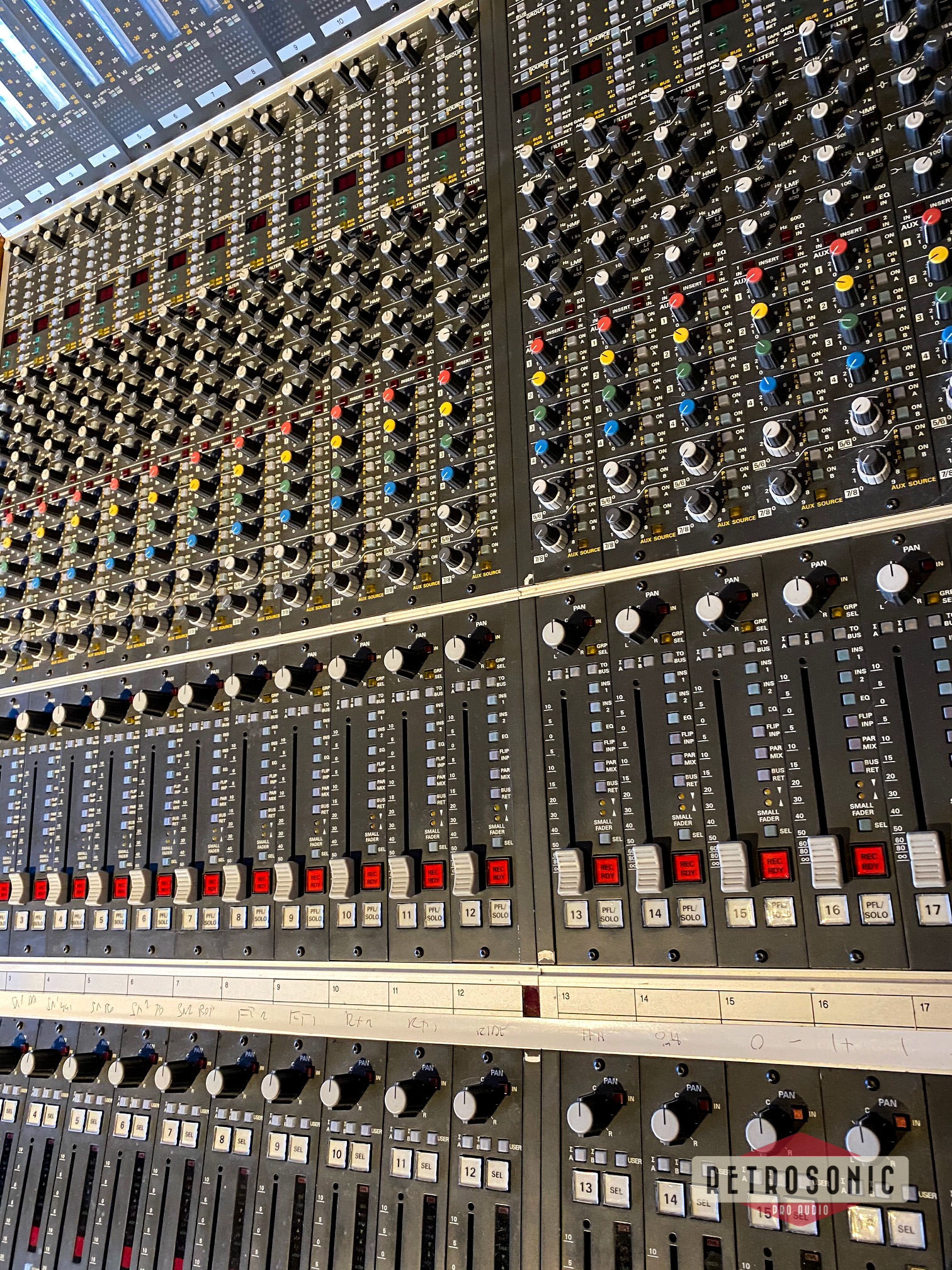 Studer 994A Inline Mixing Console with 52 Mono and 4 Stereo Mic Pres