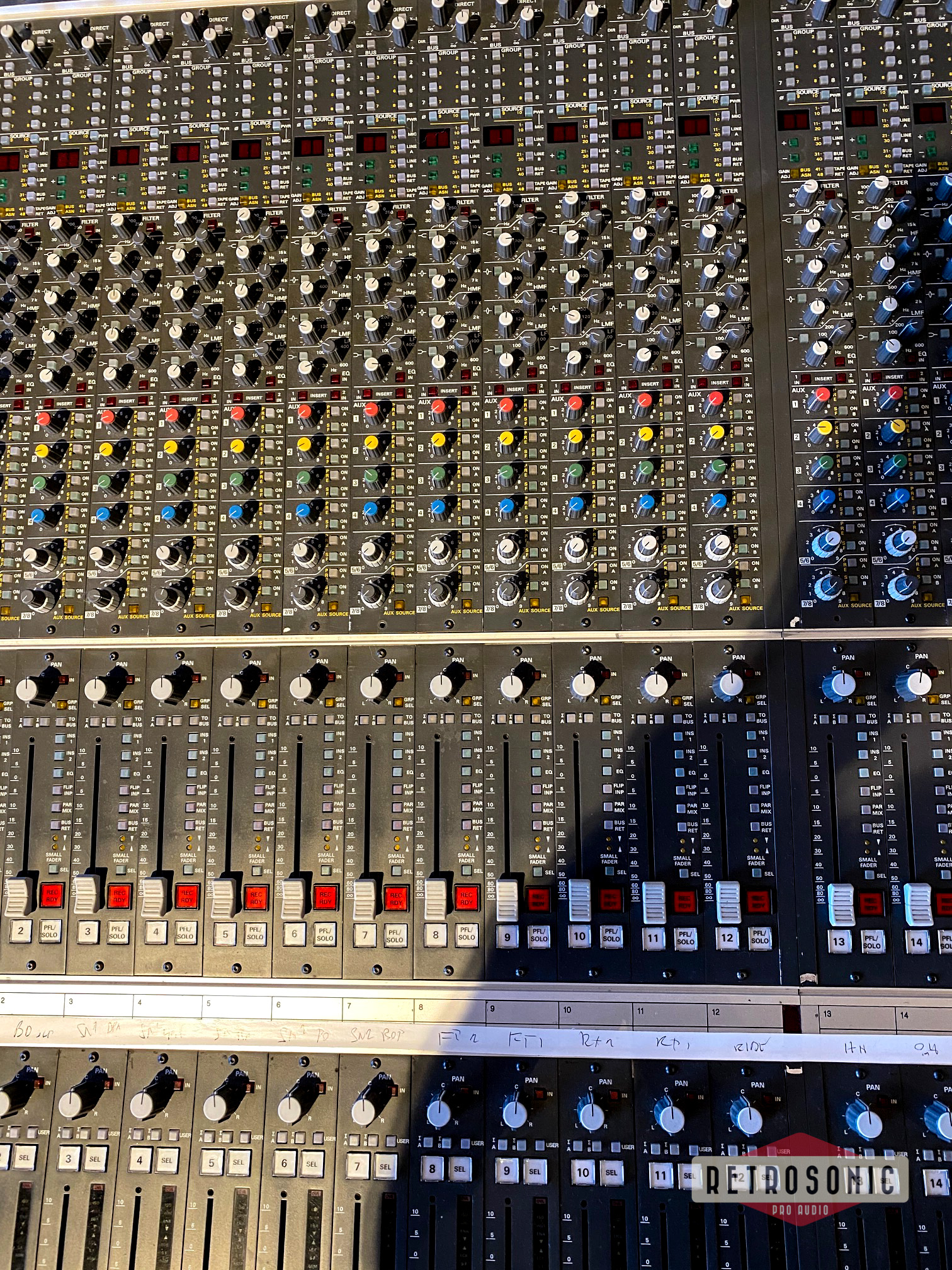Studer 994A Inline Mixing Console with 52 Mono and 4 Stereo Mic Pres