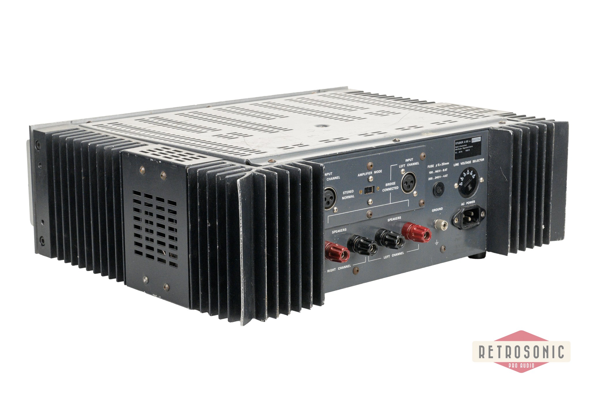 Studer A68 Stereo Amplifier #1