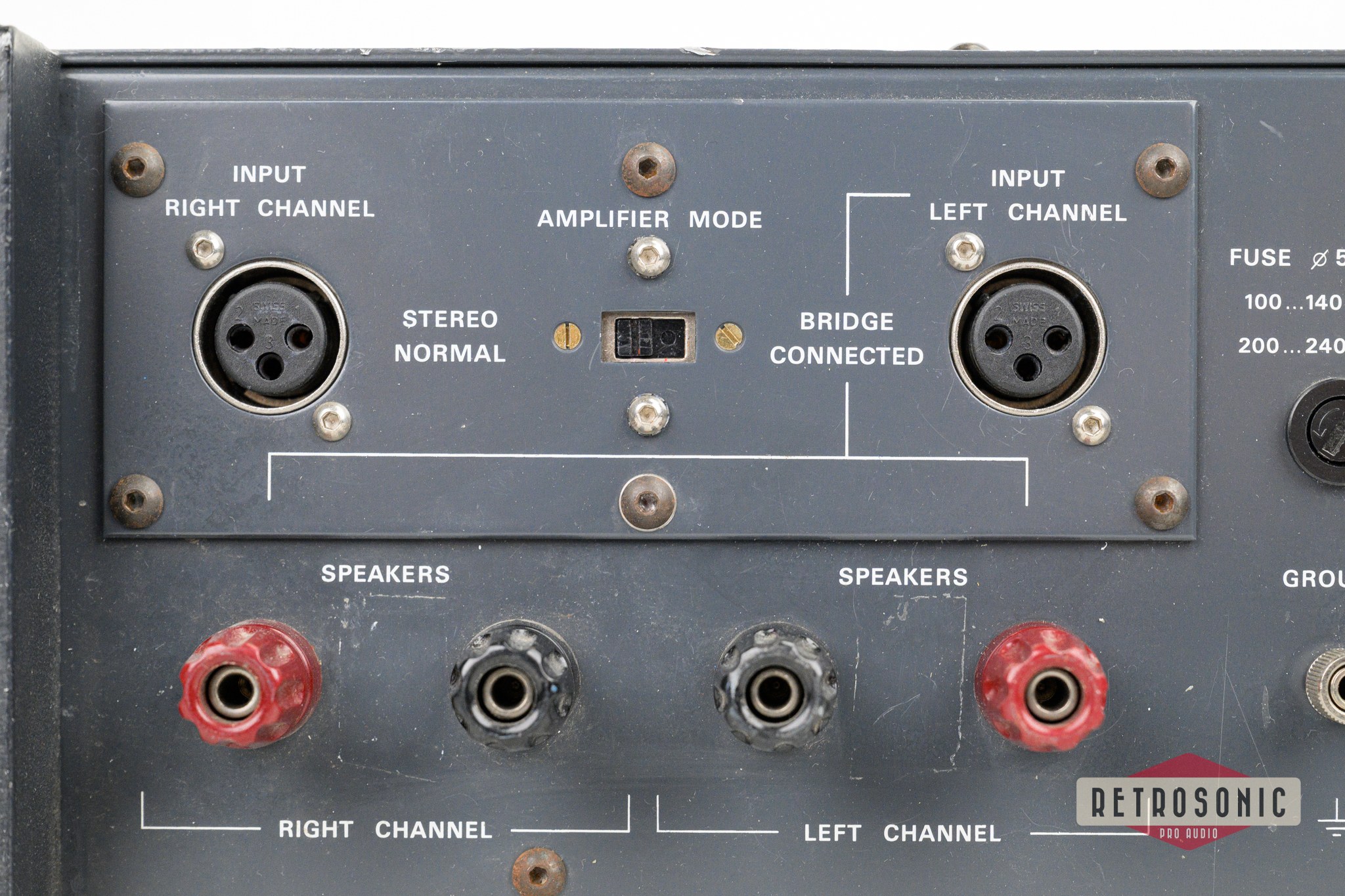 Studer A68 Stereo Amplifier #1