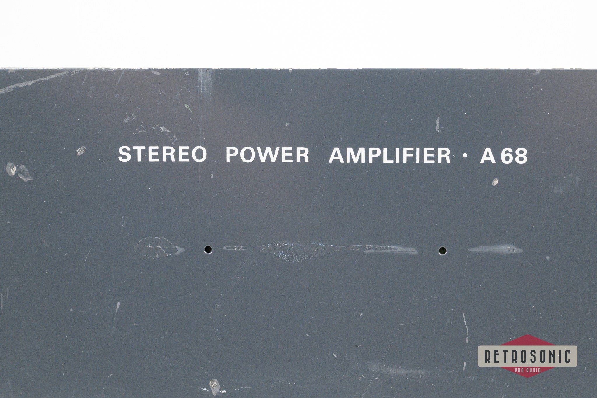 Studer A68 Stereo Amplifier #1