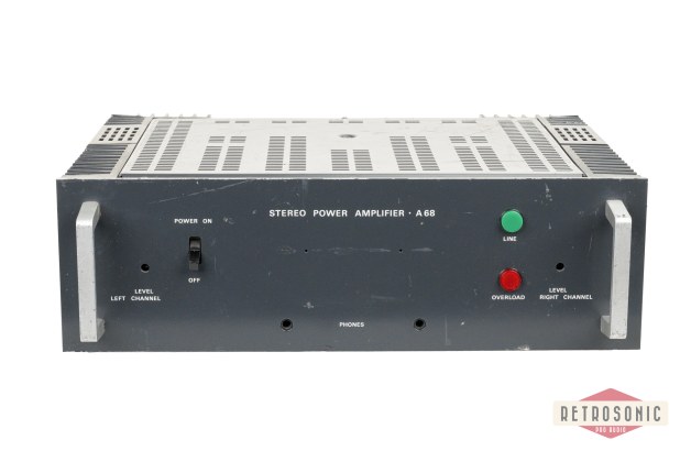 Studer A68 Stereo Amplifier #1