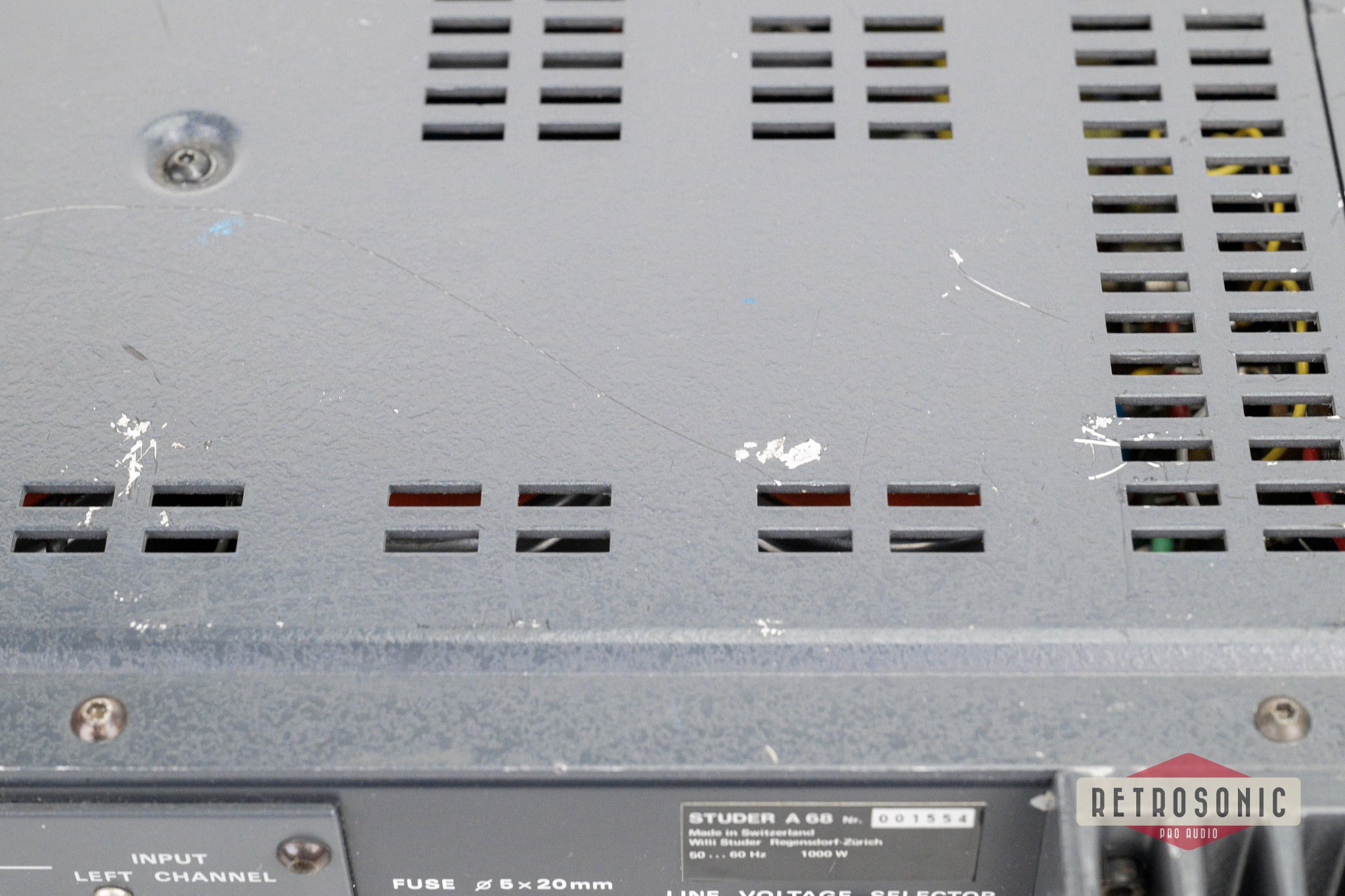 Studer A68 Stereo Amplifier #4