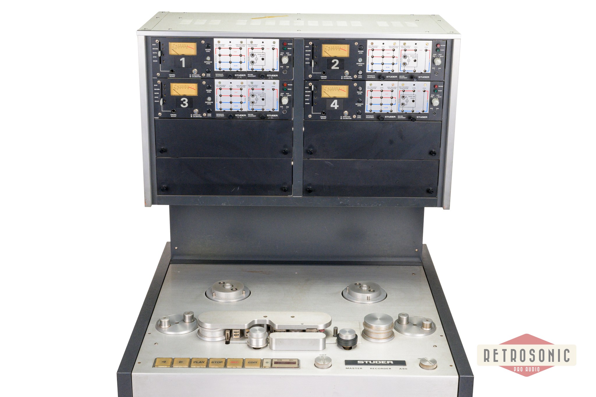 Studer A80-MK II - 1/2 inch 4-track Tape Machine